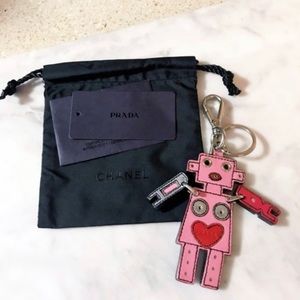 🍷SOLD🍷Prada Pink RobotBag Charm🍷SOLD🍷